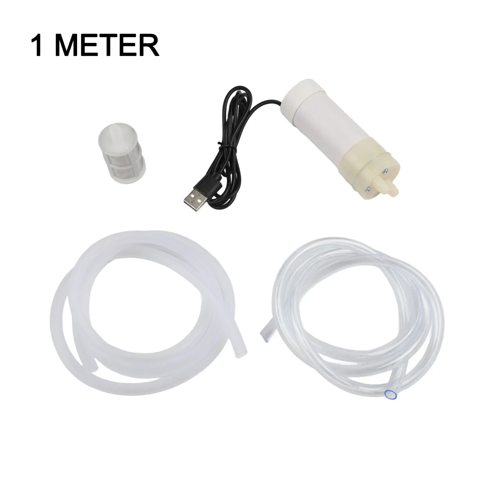 10*2.5cm Self-Priming Pump Effective Suction Water Dispenser Electric Vacuum Pump Small Scale Water Needs Lightweight Design