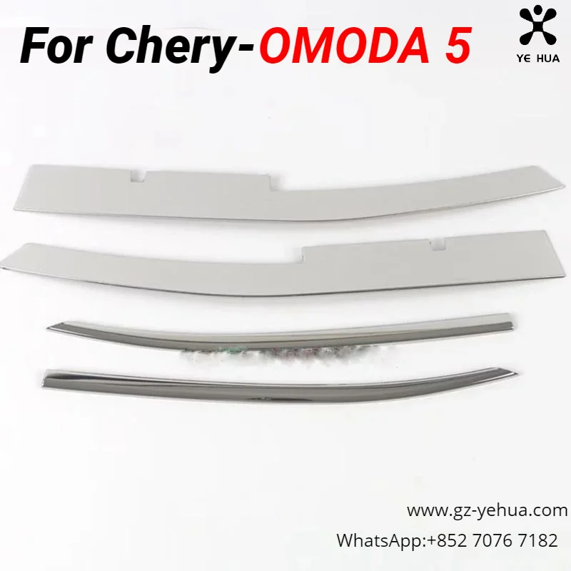 

For Chery OMODA 5 2021 2023 Lower grille decorative strip Automobiles Parts accesorios para auto tools