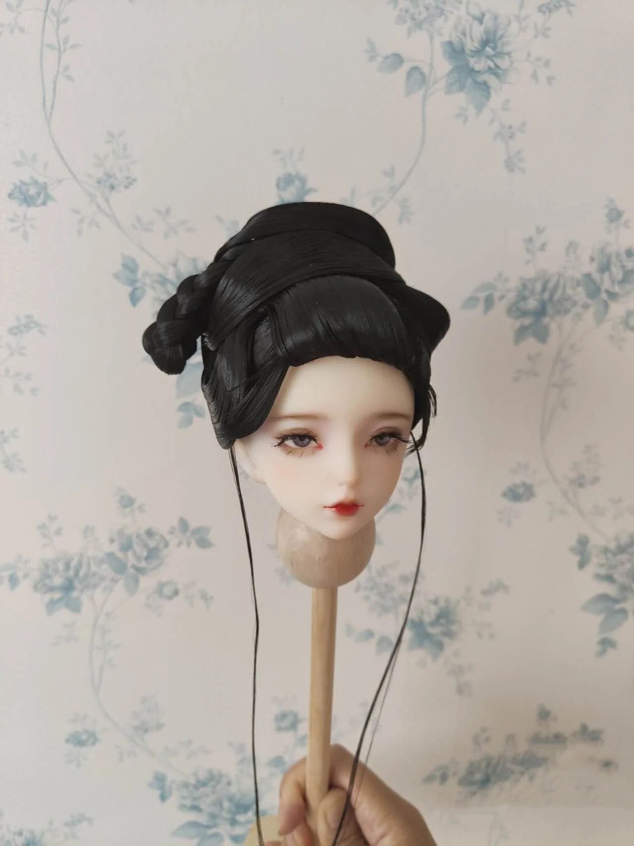 1/4 1/3 Scale BJD Wigs Ancient Costume Chinese Hanfu Vintage Hair Fairy Wig For MSD SD13 Girl SSDF Uncle Doll Accessories A1482