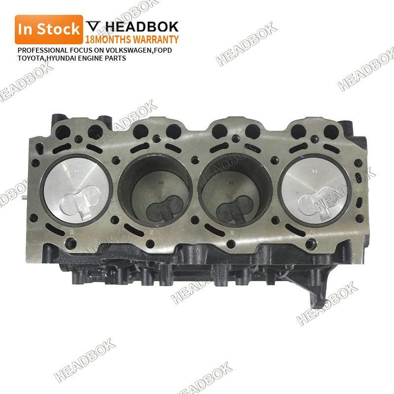 Kompletny silnik turbodoładowany Diesel ForNew Auto, krótki blok cylindrów J2, silnik do Kia