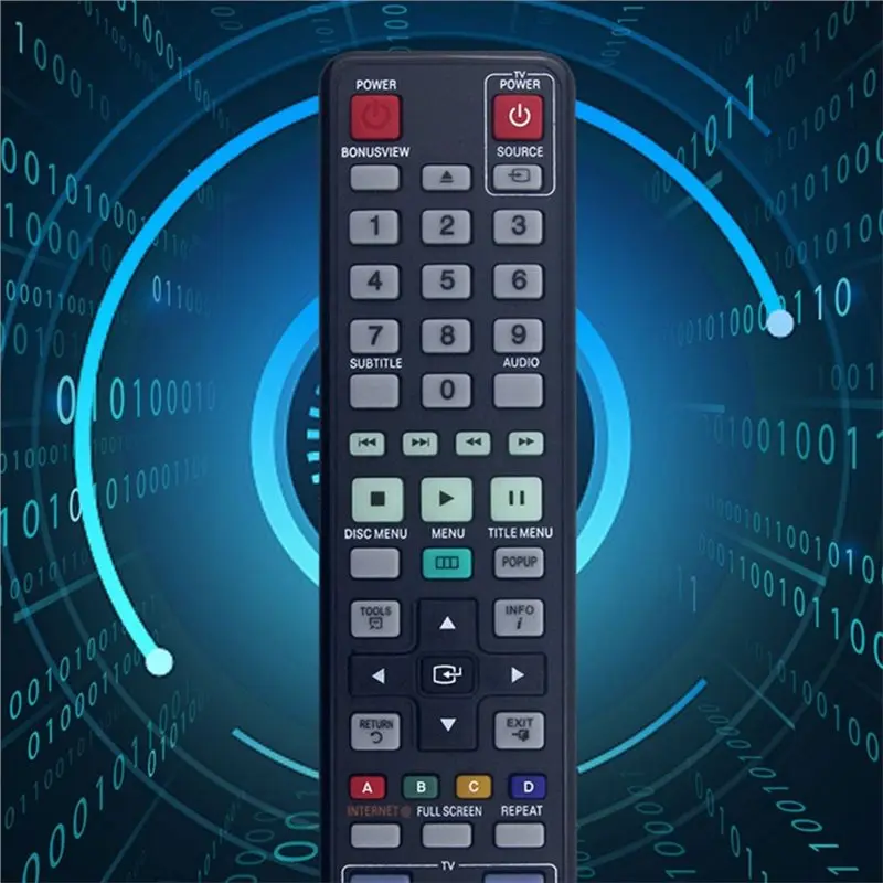 B03B-AK59-00104R Remote Replacement For BD-C5300 BD-D5490 BD-C5500C BD-D5700 BD-C6500 BD-C5900 BDC6900 Blu-Ray DVD Playe