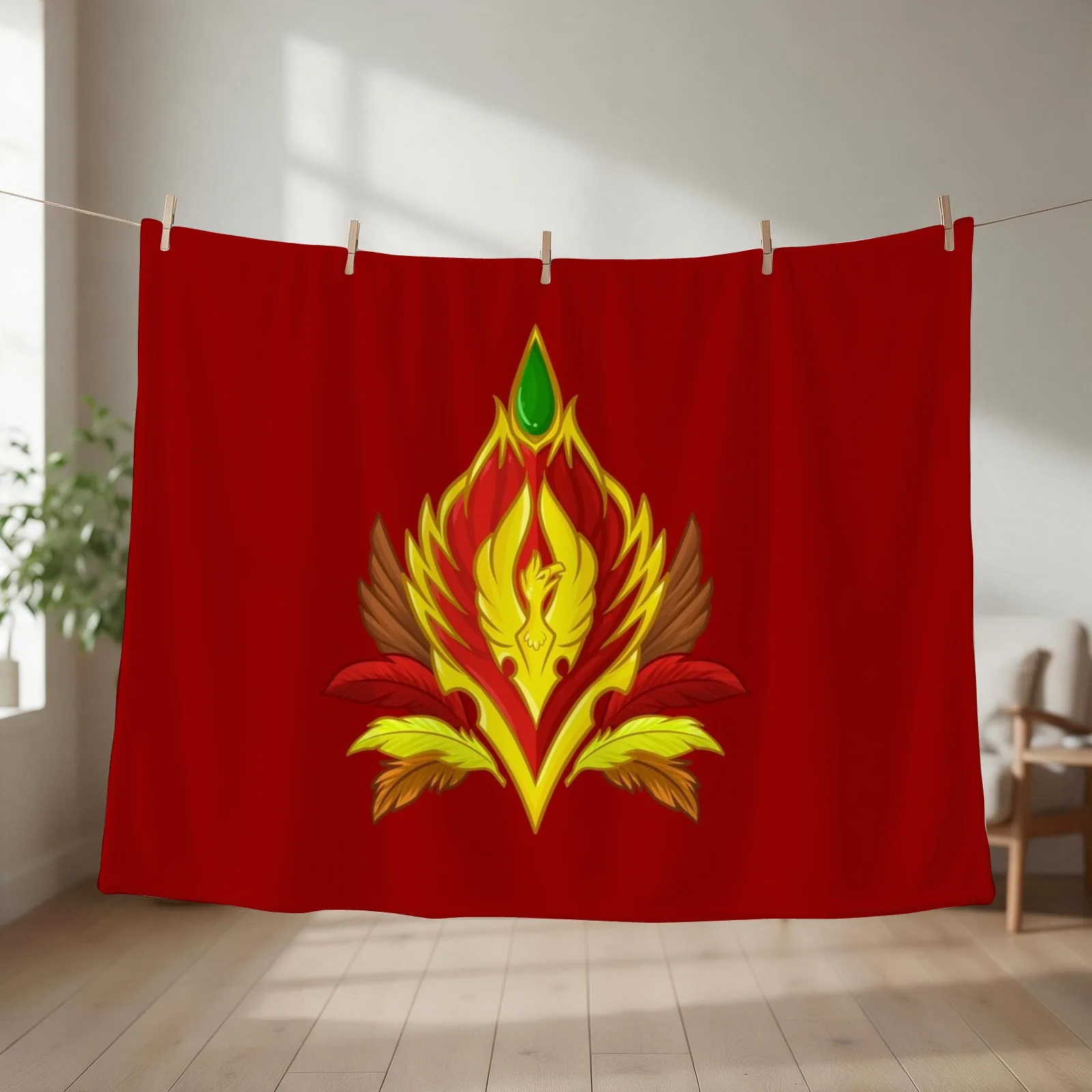 Blood Elf Crest Throw Blanket Bed linens Luxury Thicken christmas decoration Heavy Blankets