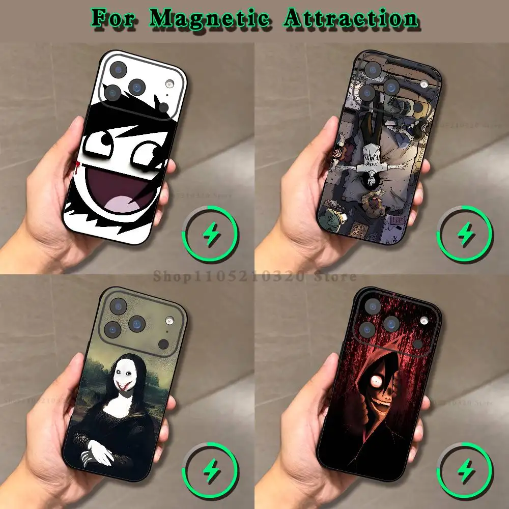 Чехол для телефона U-Urban Killer Jeff INS для iPhone 17, 16, 15, 14, 13, 12, 11, Pro, Max, Plus, Mini, SE4, E с магнитной беспроводной зарядкой MagSafe
