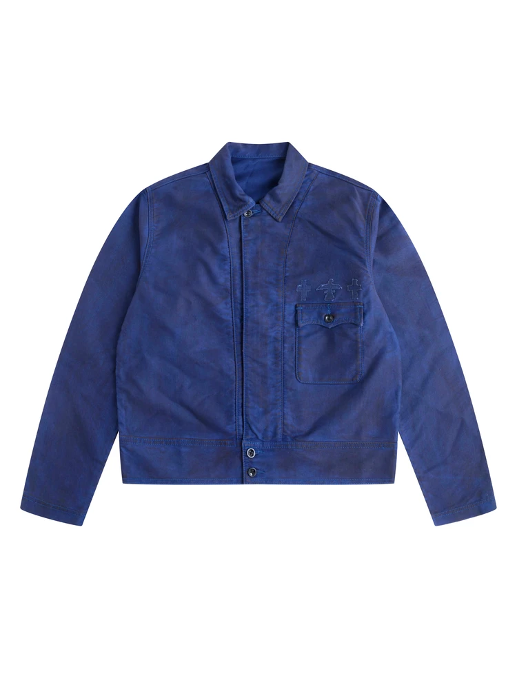 

SJDante Strongest Mole Skin Tfeta Work Jaet Hawk Patch Workwear ort Wide Men's Jaet Stand Fit Vintage Sle Cotton