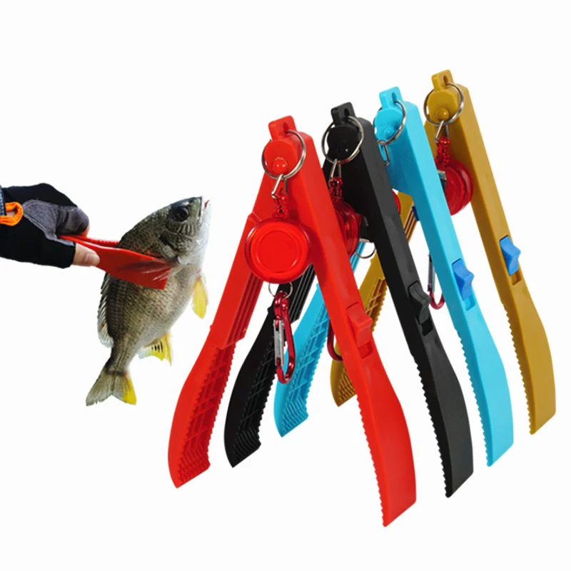 

Fishing Body Grip Clamp Gripper Grabber with Lock Switch Trigger Multifunctional Fishing Fish Clip Hand Controller Tackle Tool