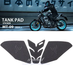 Rubber Sticker For YAMAHA MT-09 MT09 SP 2024 2025 Motorcycle Side Tank Pad Anti Scratch Stickers