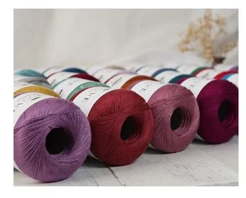 50g/Set Milk Cotton Yarn Fine Quality Hand-Knitting Thread Soft Warm DIY Cotton Threads Baby Wool For Hand Knitting Crochet Yarn