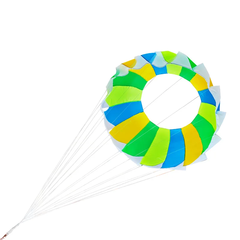 Grande e durável pipa listrada arco-íris