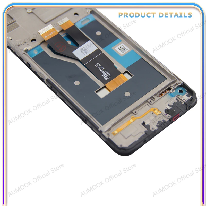 Wyświetlacz IPS LCD do Oppo Realme C11 2021 RMX2001 C21 RMX3201, ekran dotykowy z digitizerem i ramką, 6.52 cala, część zamienna do naprawy LCD — zdjęcie produktu 6