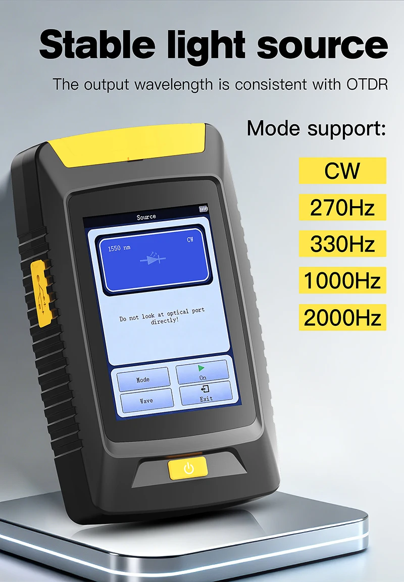 KP100 OTDR Optical Fiber Breakpoint Loss Testing Tool Optical Time Domain Reflec