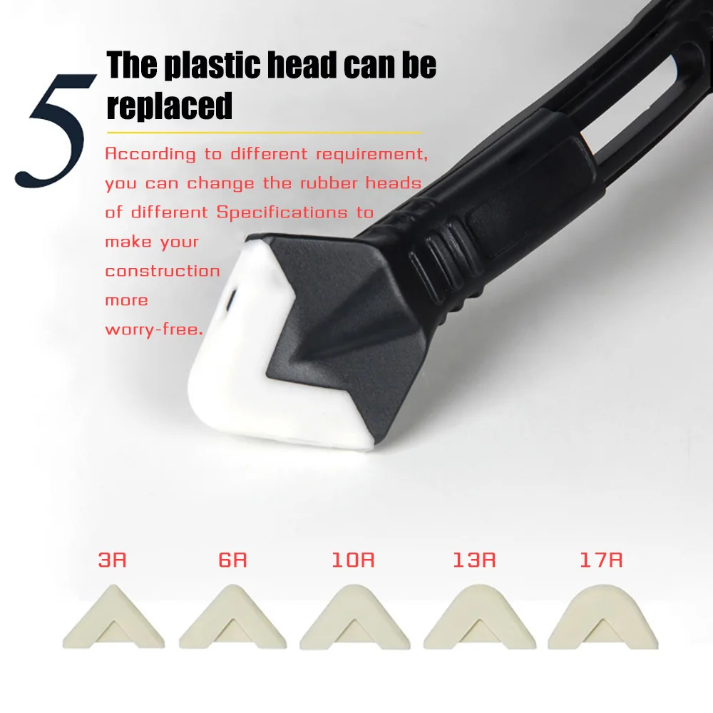 5 In 1 Silicone Scraper Sealant Smooth Remover Tool Set Caulking Finisher Smooth Grout Kit Multifunction Coner Caulking Tools