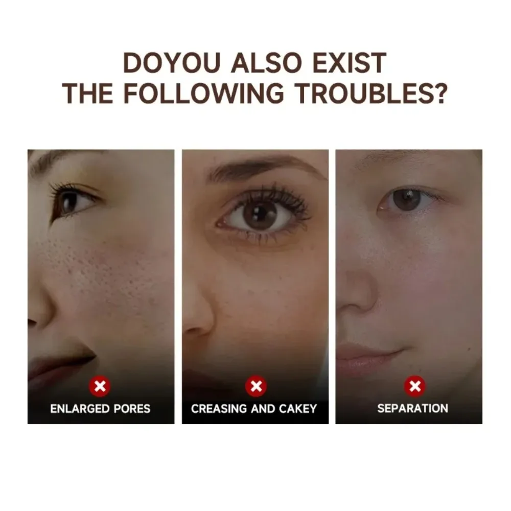 Bâton d'apprêt de pores Invisible imperméable, gomme de pores, contrôle de l'huile, primaire hydratant pour le visage, Base de maquillage, primaire mat, cosmétique