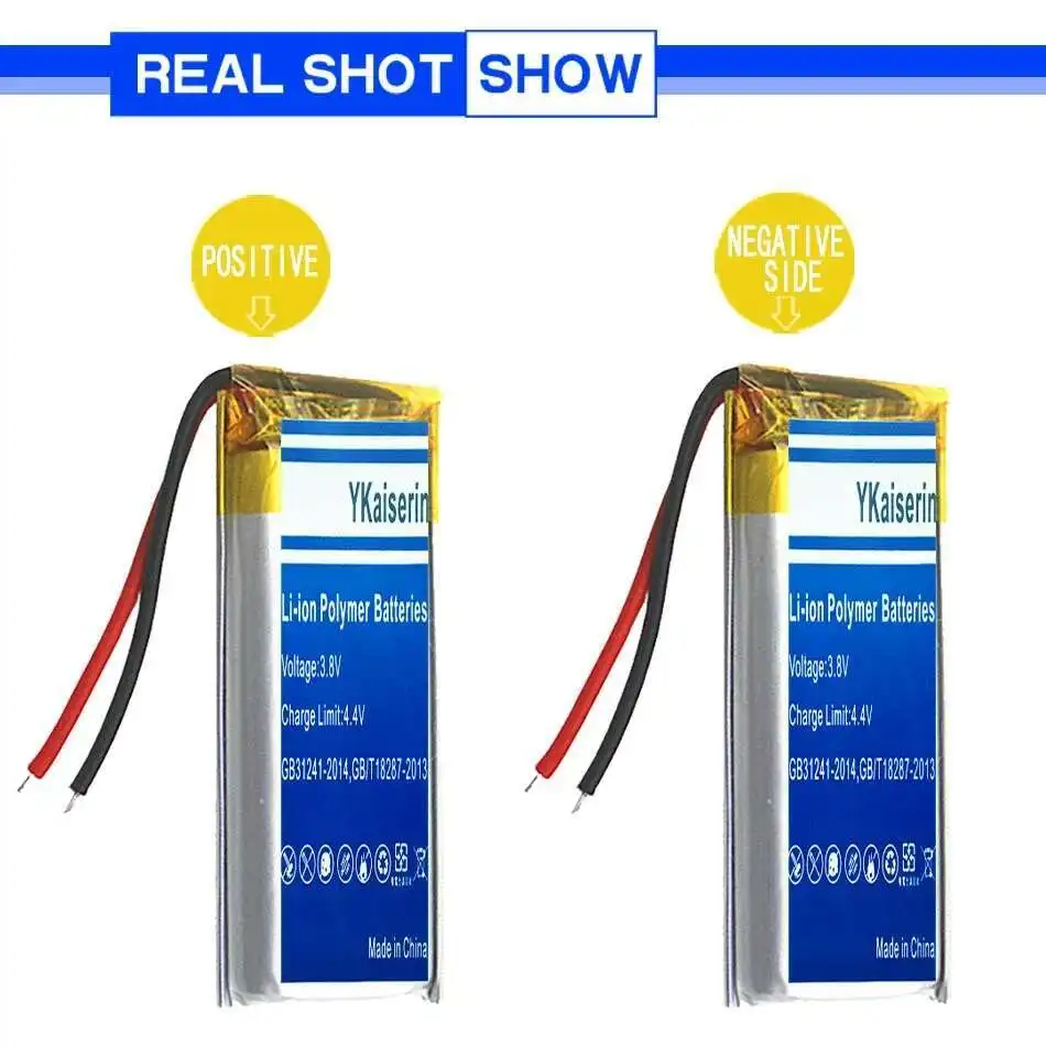 350Mah AHB412033PS لساعة سوني الذكية 2، SW2، RD-0050 بطارية ساعة شحن سريع