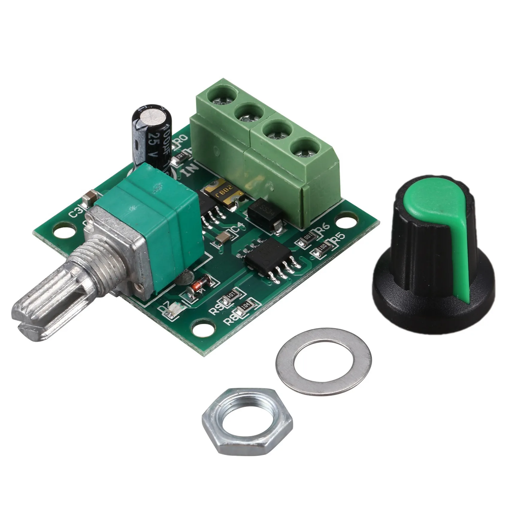 AB42-3X Low Voltage DC PWM Motor Speed Controller Module 1.8V 3V-5V-6V 12V 2A