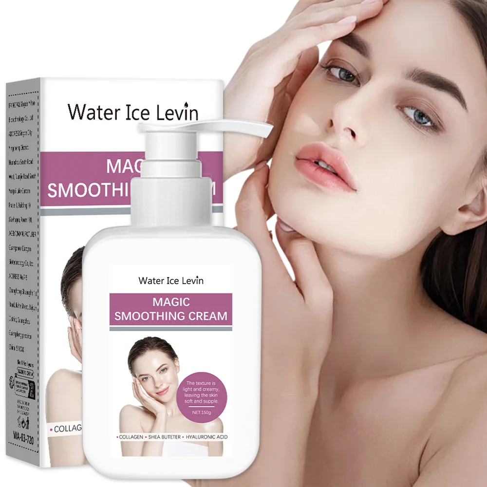 Magical Smoothing Cream, Glycerin, Collagen, Hyaluronic Acid, Shea Butter, Tocopherol, Enhances Radiance, Suitable for All Skin Types
