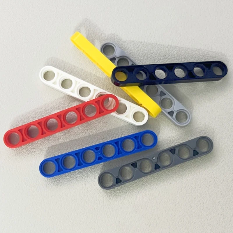 30PCS 32063 Liftarm Thin 1 x 6 Bricks Toys For Technical MOC BuildingsĀ Blocks Compatible High-Tech Gift