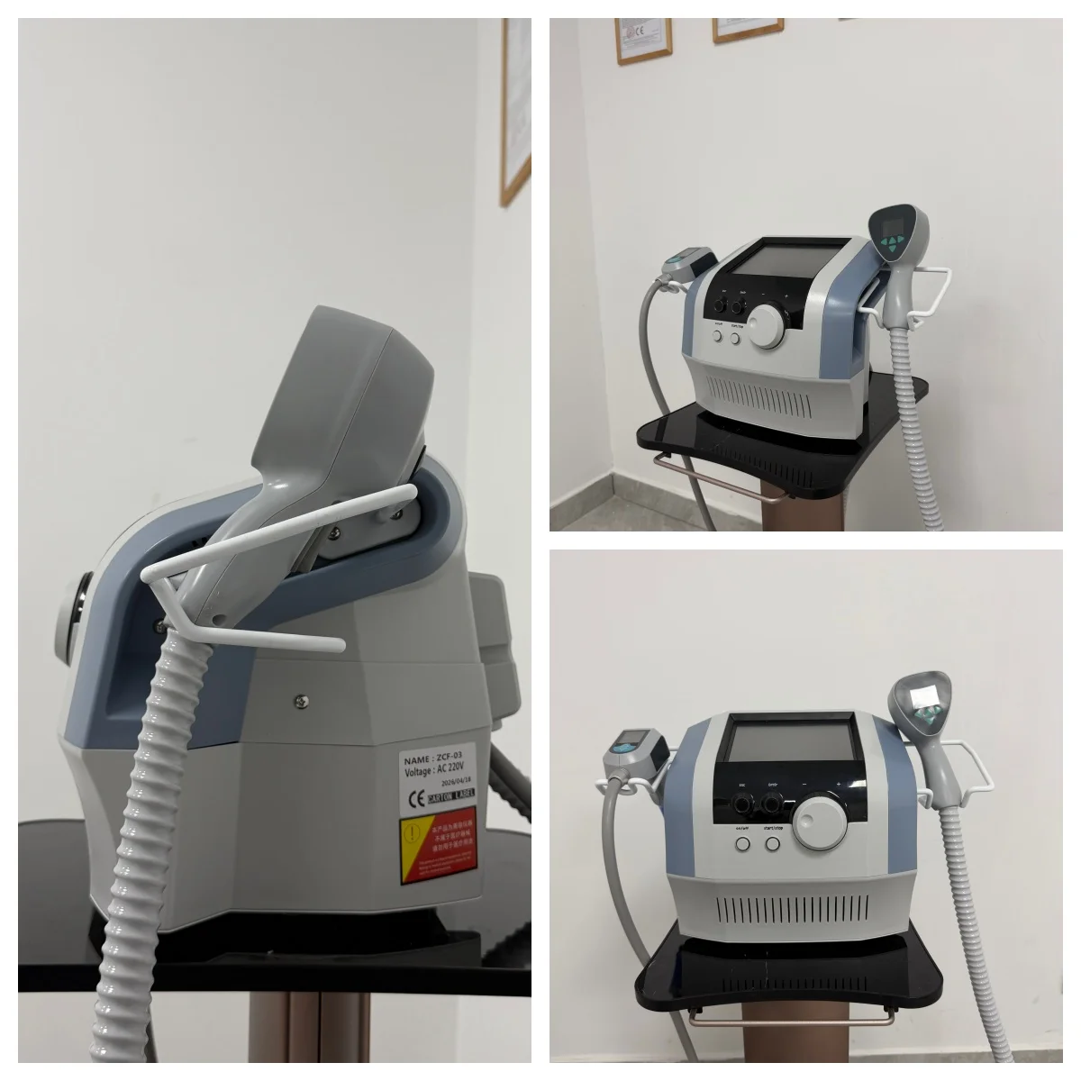 

Portable Multifunctional Slimming Shaping Machine Adopts Mature Ultrasonic Technology Built In Ultra 360 Fat Reduction Function With Two Handles For Efficient Operation Help Users Reduce Body Fat Disperse Cellulite Lift Facial Skin Remove Fine Lines