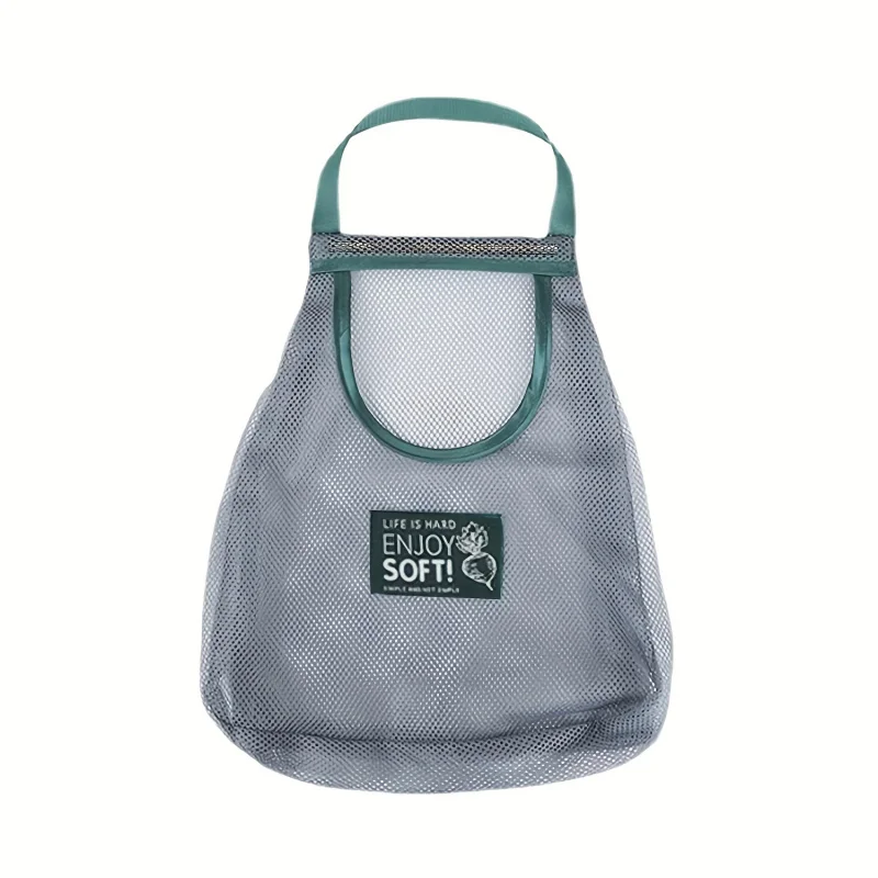 Durable & Strong Hanging Mesh Storage Bags - Perfect for Storing Garlic, Potatoes, and Onions! view 5