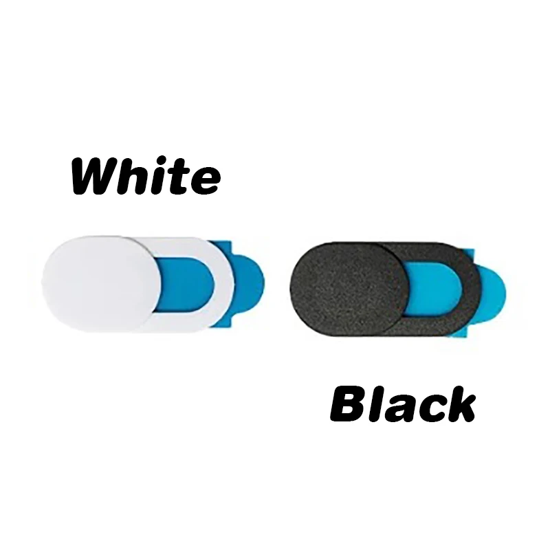 2/5/10Pcs Webcam Cover Protection Lens Privacy Stickers For Phone Pad PC Tablet Lenses Privacy Black White Sticker Accessories