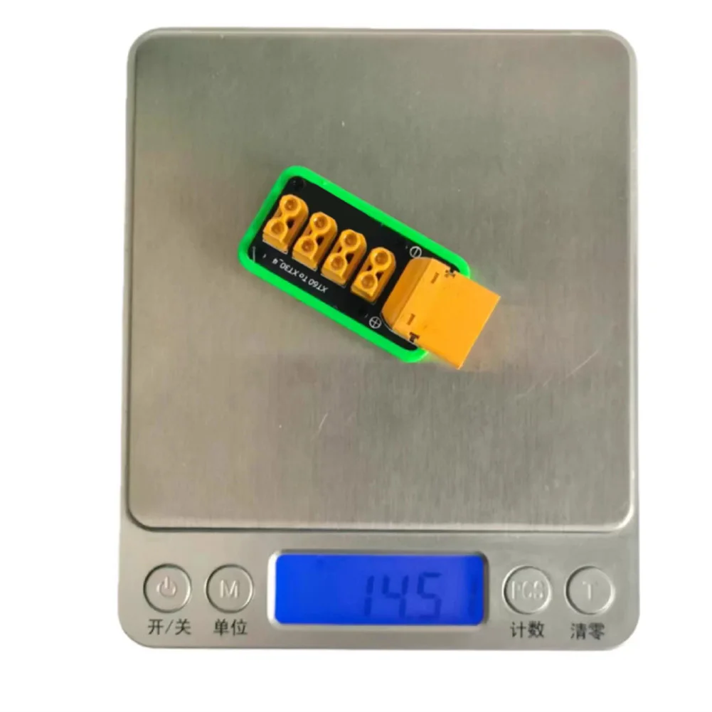 (A30I]  to XT30 4-Channel Female Plug Power Distribution Board 60A Load Current for RC Model Drone Connector Part No Base