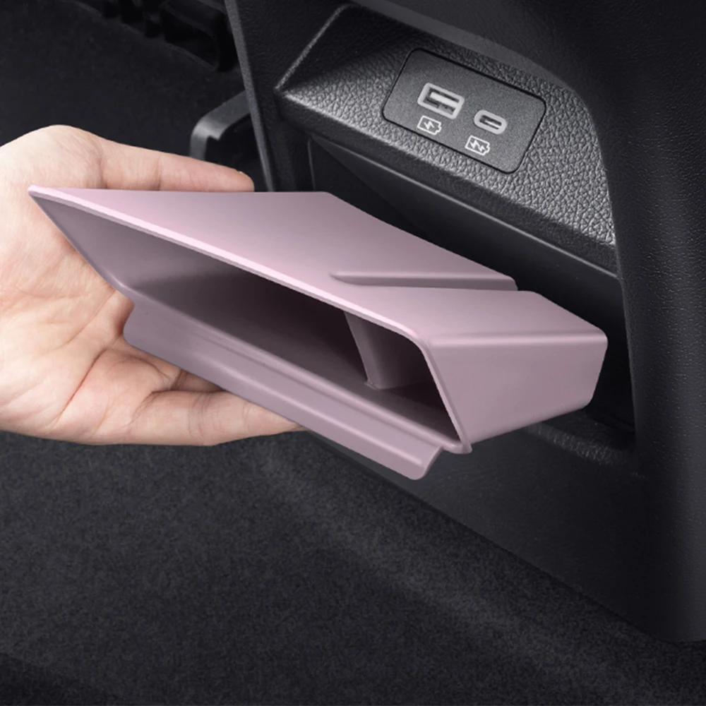 For BYD Seal U Sealion 6 Song Plus Central Control Rear Air Outlet Storage Box Expansion Supplies Silicone Material Storage Box - Image 2