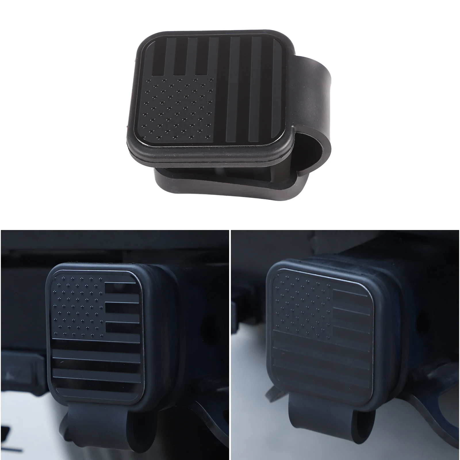 For Ford Maverick 2022-2023 Silica Gel Car Trailer Hitch Cover Plug Auto Trailer Hitch Receiver Cover Plug Caps Car Accessories