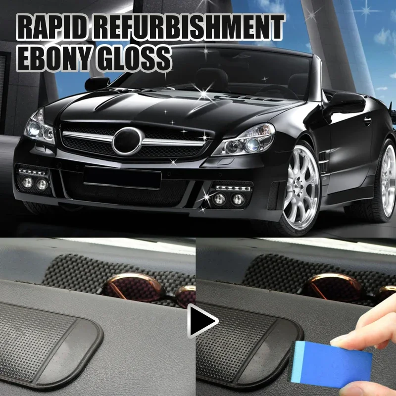 ‌Anti-Dust Car Interior Spray – Heat-Resistant Dashboard Wax & Leather Conditioning Solution
