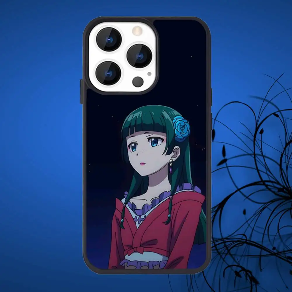 Funda de teléfono Apothecary Diaries Maomao para iPhone 17,16,15,14,13,12,11,Plus,Pro,Max Mini Magsafe carga inalámbrica magnética