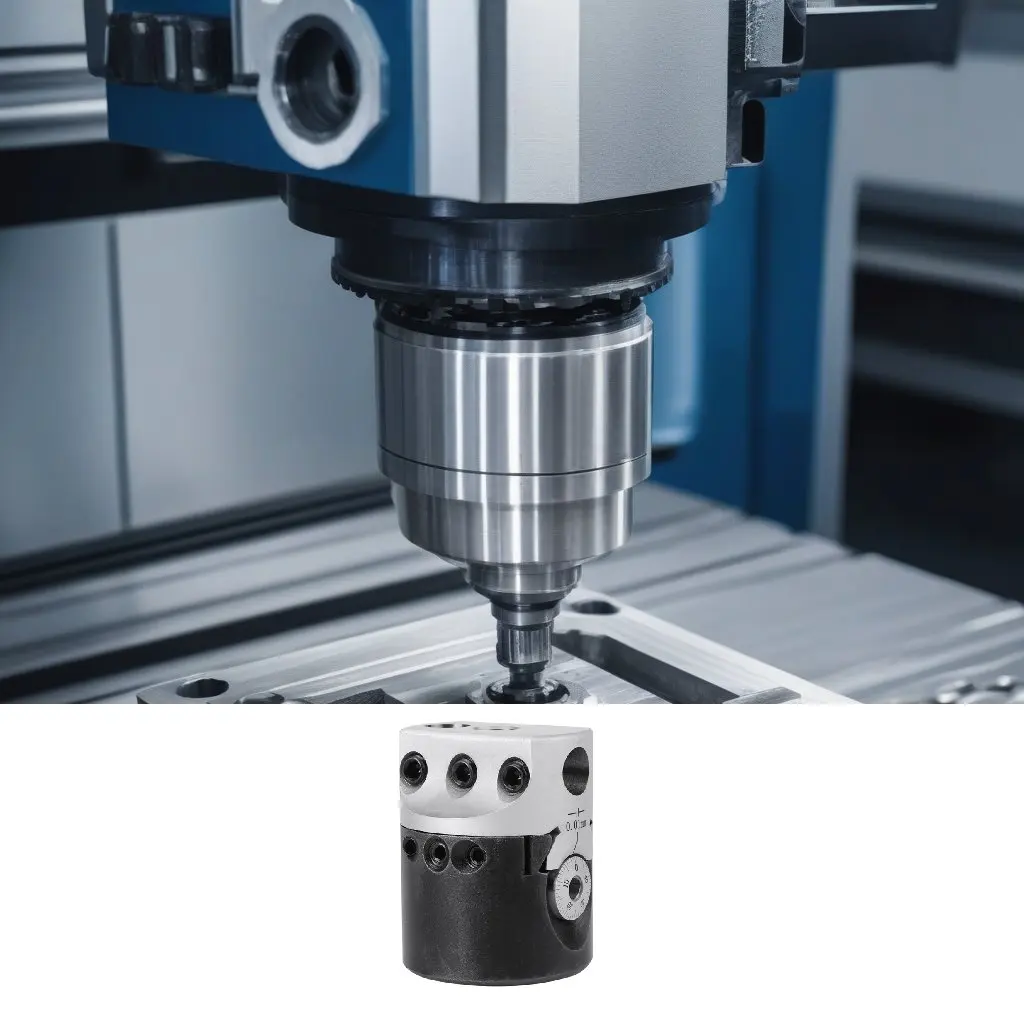 1PCS 2 Inch Drill Head For F1 Boring Head Boring Bar Holder For Milling Machine For Milling Machine Tools And Hex Wrenche