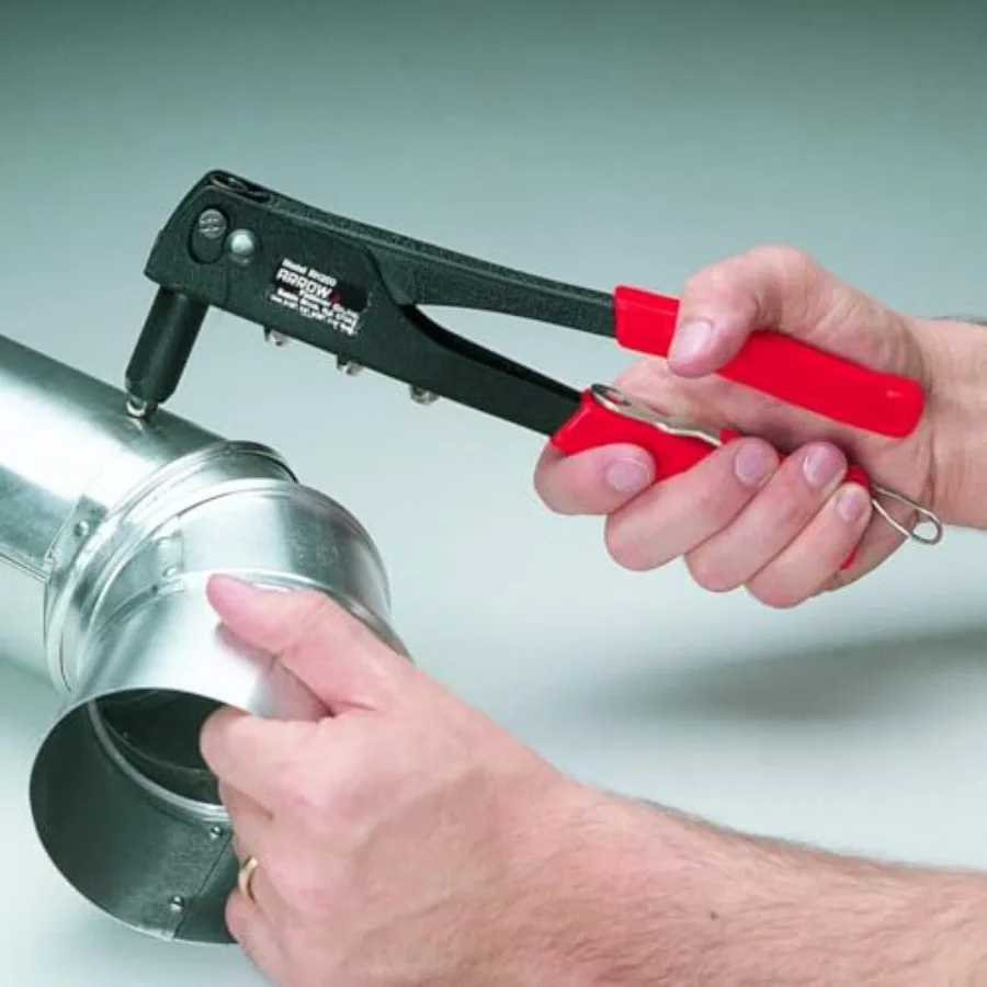 Professionele heavy-duty pop-klinknagelpistoolset met verschillende 120 klinknagels voor industriële reparatie en toepassingen van metaalproductie Dur