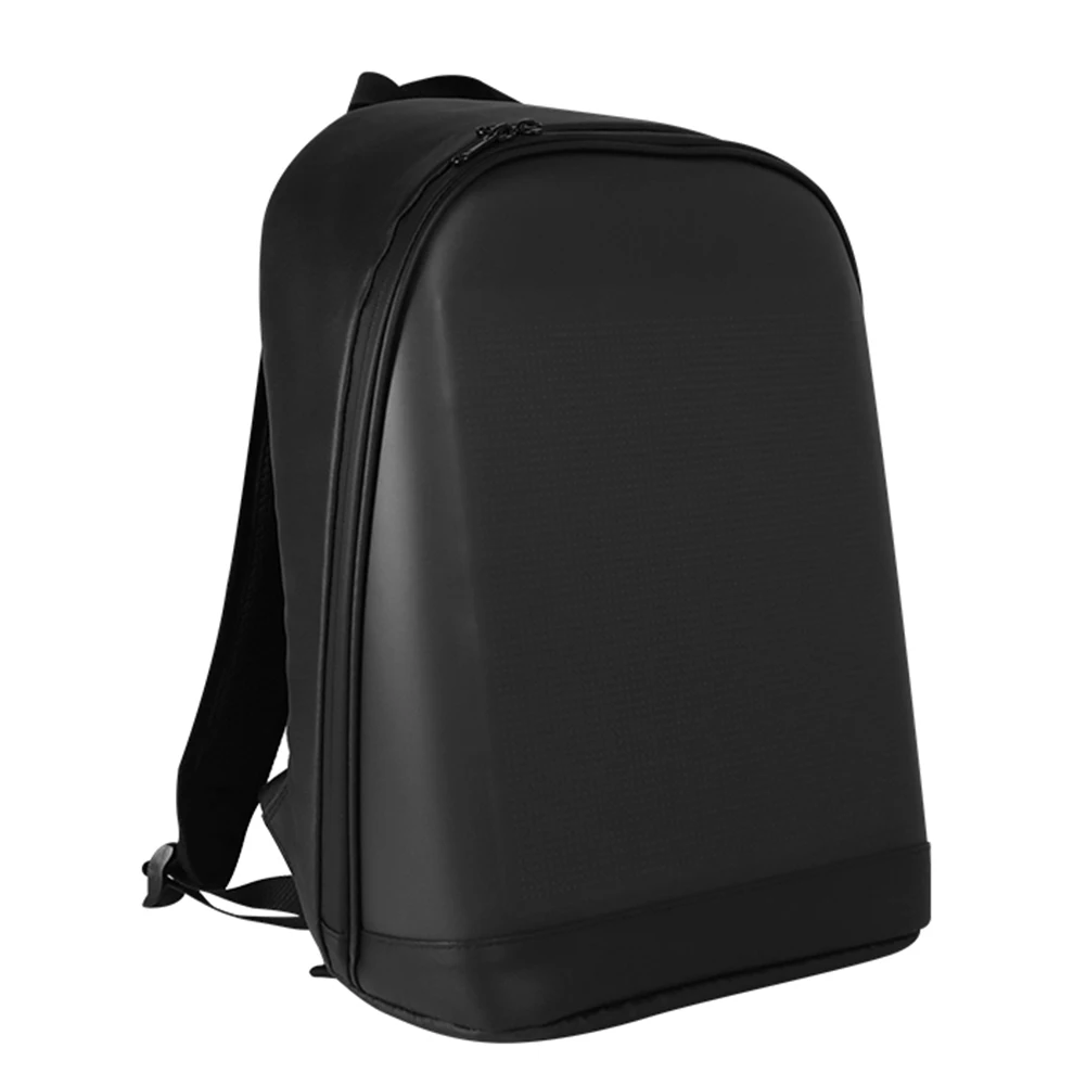 Women Men LED Display Screen Walking Advertising Backpack School Laptop Bags