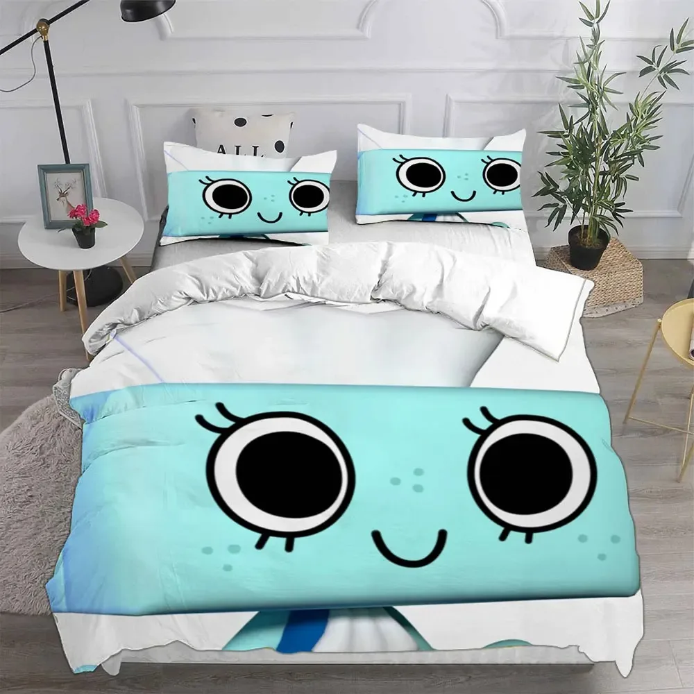 Game Scene Dandy's World Bedding Sets Bed Cover Comforter Duvet Cover Pillow Case 2-3 Pieces Sets Teenagers Children's Gifts