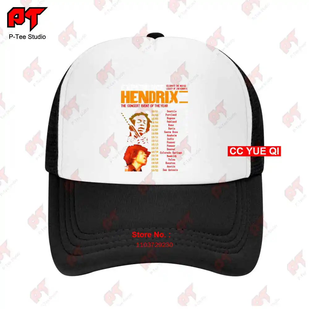 Hendrix Tour October 1-22 2019 Baseball Caps Truck Cap RKN0