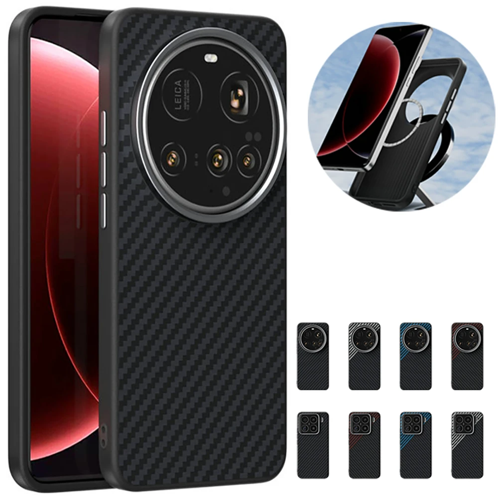 

For Xiaomi 15 Ultra 5G Magsafe Case Wireless Charging Magnet Back Cover For Xiaomi 15S Pro Armor Funda Mi 15 Ultra 15Pro Etui