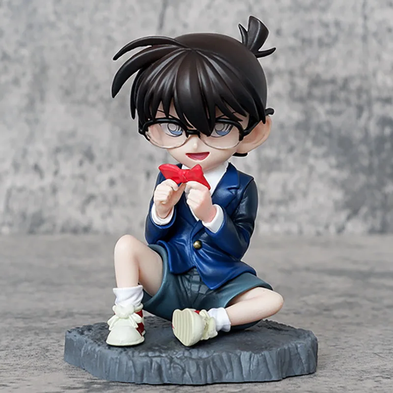 Conan Edogawa Mouri Kogorou Actionfigur Richard Moore Figuren Anime Peripherie Manga GK Statue Modell Ornament Geschenk für Kinder