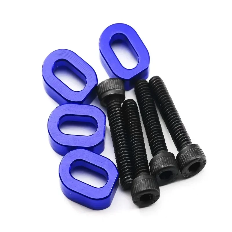 4PCS Metal Motor Mount Washers Shims 7759 7759R for Trxs 1/5 X-MAXX 6S 8S 1/6 XRT 8S RC Car Upgrade Parts Accessories