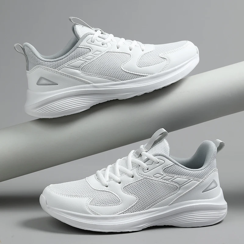 

YRZL Running Shoes Men 2025 Lightweight Sports Shoes Breathable Comfortable Sneakers Non Slip Athletic Shoes for Men Training