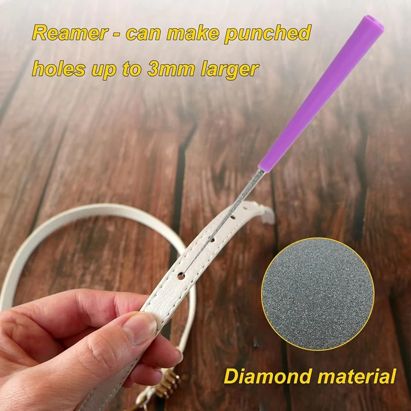 MAKE-2Pcs นาฬิกาหนัง Hole Punch Plier,2.0 มม.เข็มขัดเจาะรูสําหรับเข็มขัดหนัง Punch TOOL, สําหรับ DIY CRAFT รองเท้าผ้า