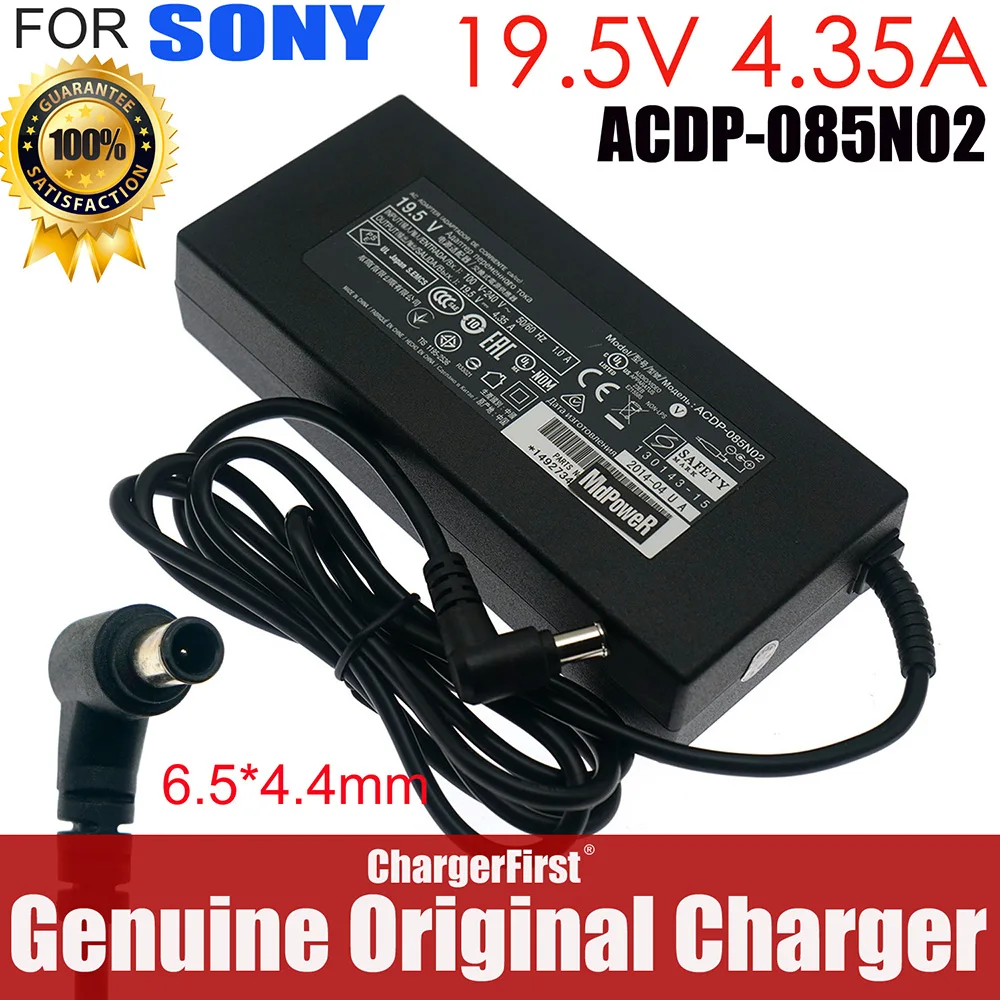 19.5V 4.35A 85W AC Adapter Charger ACDP-085E02 ACDP-085N02 ACDP-003 for Sony Bravia KDL-48R480B LCD TV  Power Supply