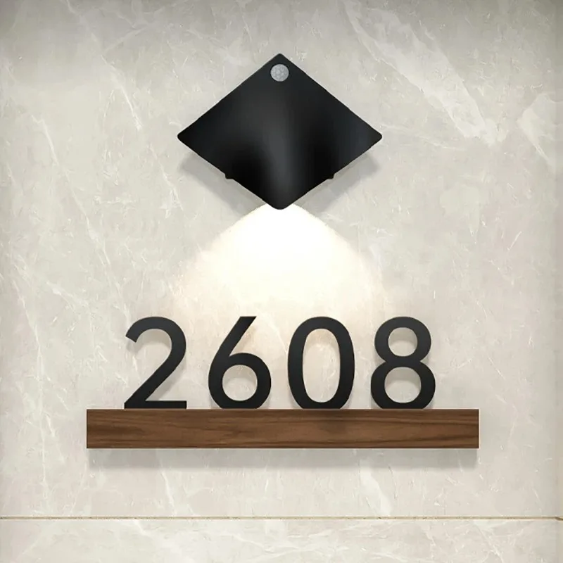 Wall Sconces LED Light Motion Sensor Night Light Wireless Portable Lamp For Bedroom Mural Living Room Lighting Rechargeable