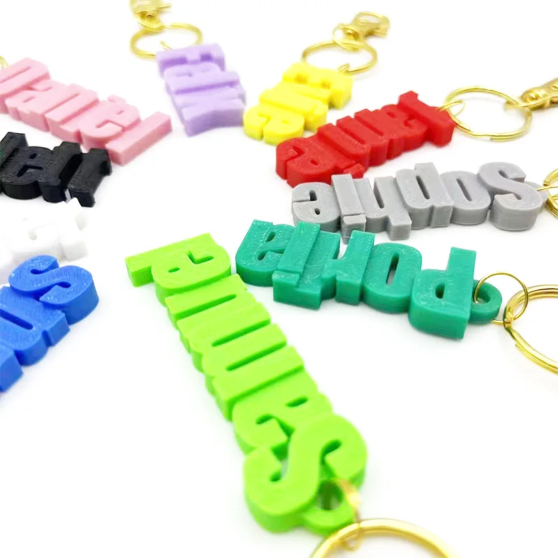 

Personalised Keychain/Keyring - 3D Printed - Gifts for Children - Gifts for Her - Gifts for Him - Party Bag Fillers - Name Tags