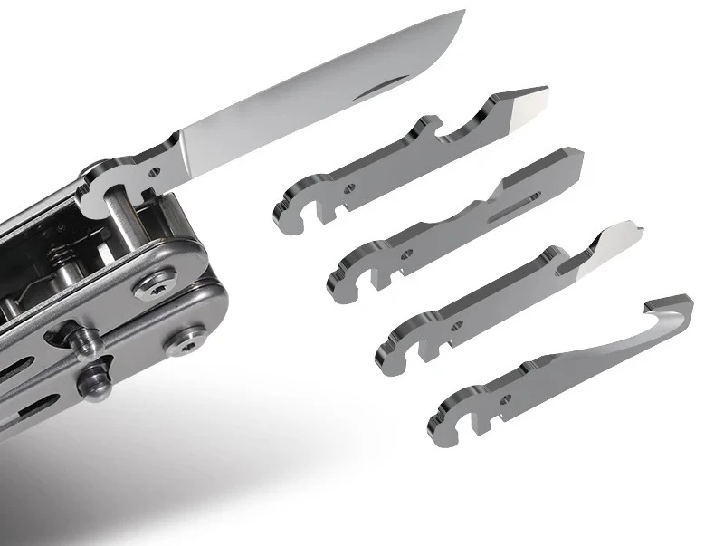 S804 Flex Modular Multitool Stainless Steel Open-Source Customizable EDC  Camping Hand Tool