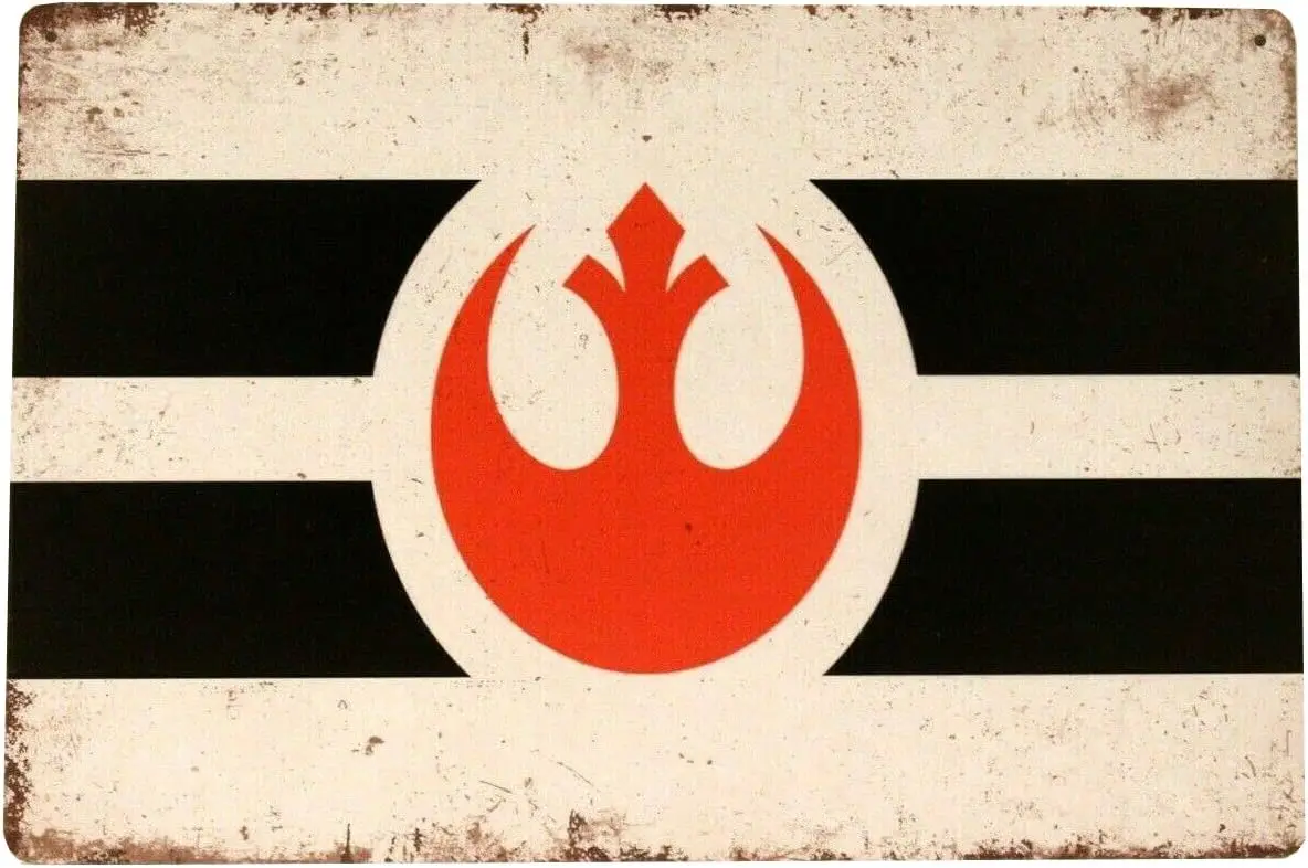 Vintage Rebel Alliance Metal Tin Sign Tin Plate Sign Wall Art Decor TIN SIGN 8X12 INCH sign