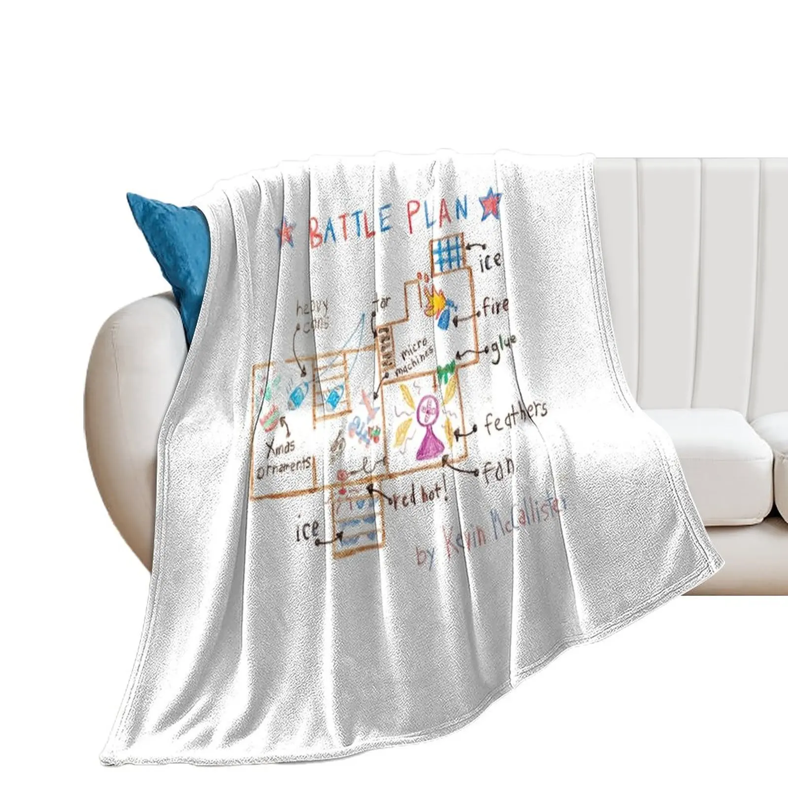 

Battle Plan Throw Blanket Personalized Gift Luxury St Blankets