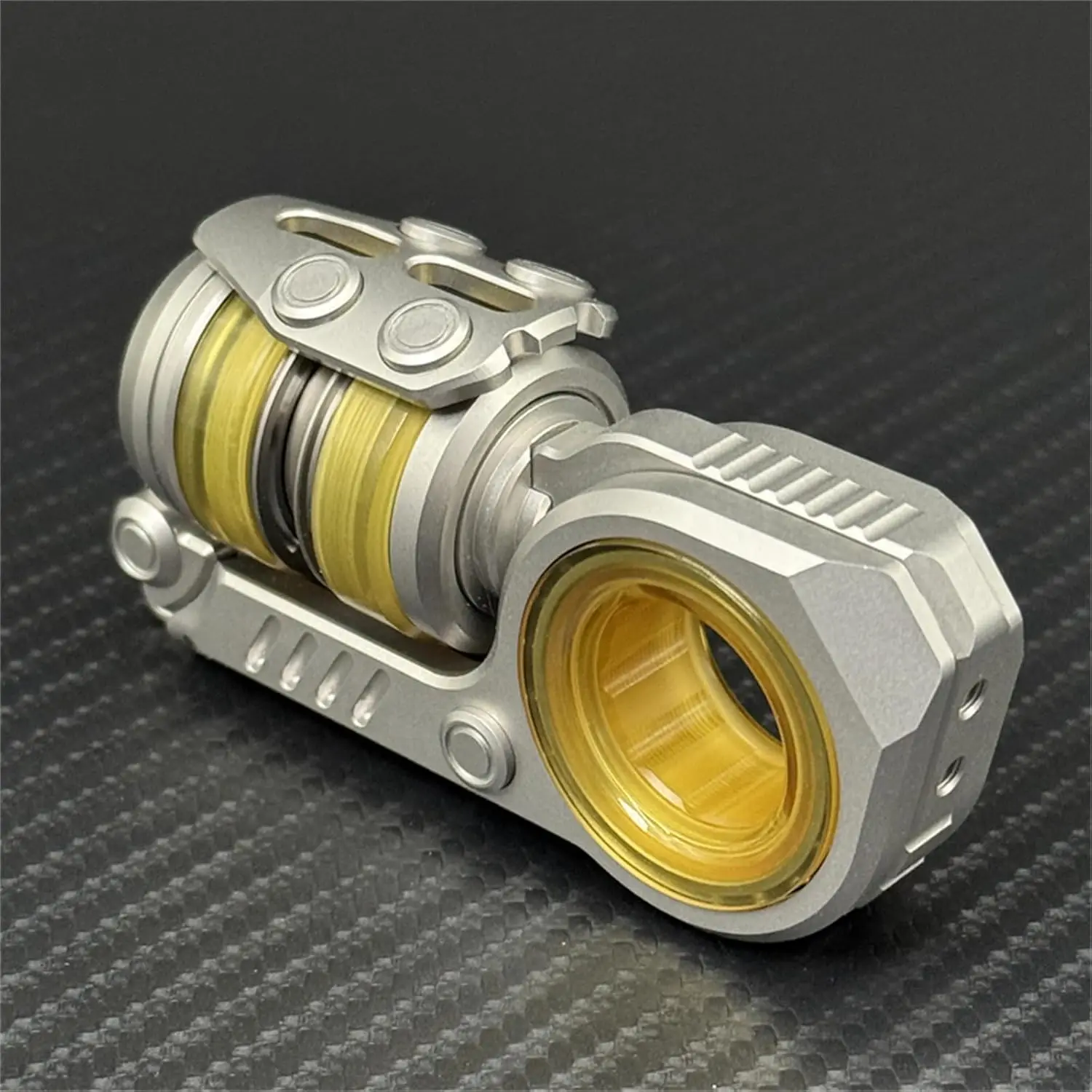 GobiggeR Sinian PEI Stemvork Fidget Slider Anti Stress Rvs Duwen Ei ADHD EDC Fidget Spinner Speelgoed