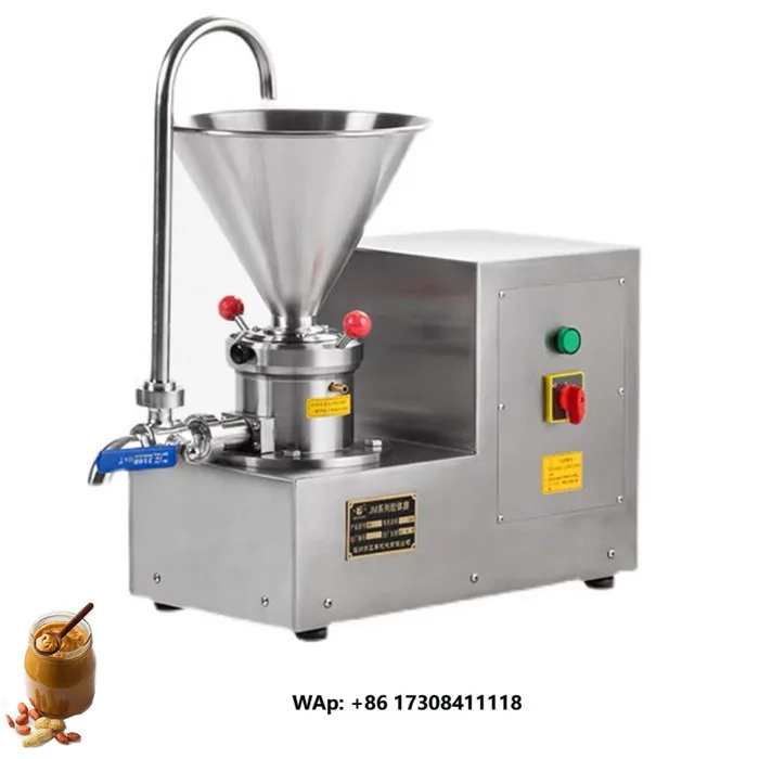 50KG/H Electric Automatic Cashews Hazelnuts Coffee Grinding Machine Peanut Butter Grinder