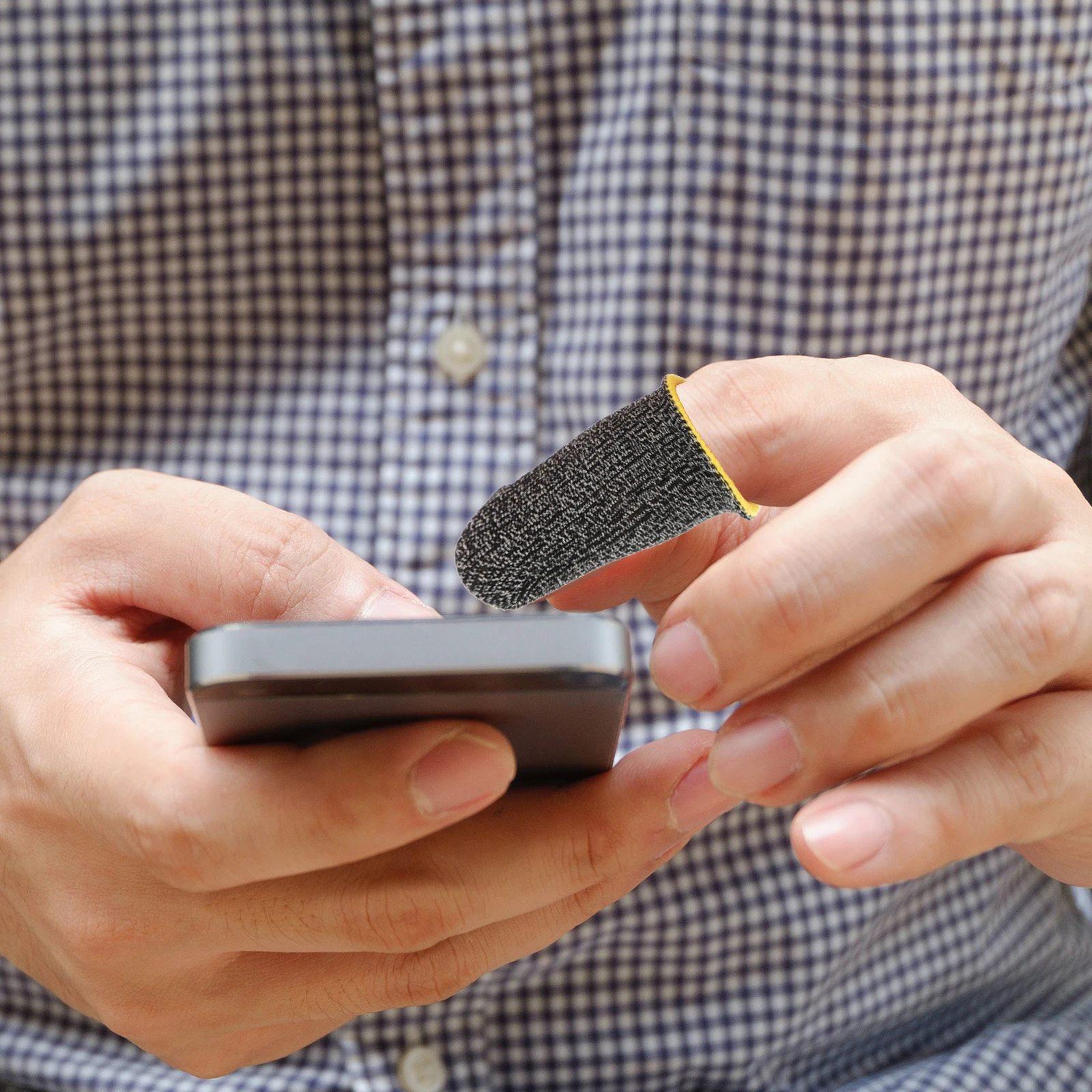 

Elastic Game Gaming Screen Mobile Game Sleeve Anti-Slip Finger Sleeve Sleeves Finger Cover Gloves Touch Screen