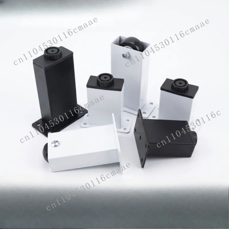 Adjustable furniture legs, square cabinet legs, cold-rolled steel sofa legs, coffee tables, and table adjustable legs