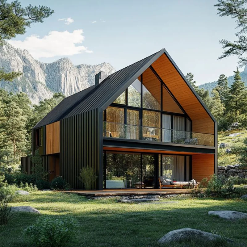 High Quality Luxury High End Dream Home Modern Prefabricated Houses Luxury Villas Ready to Quick Install