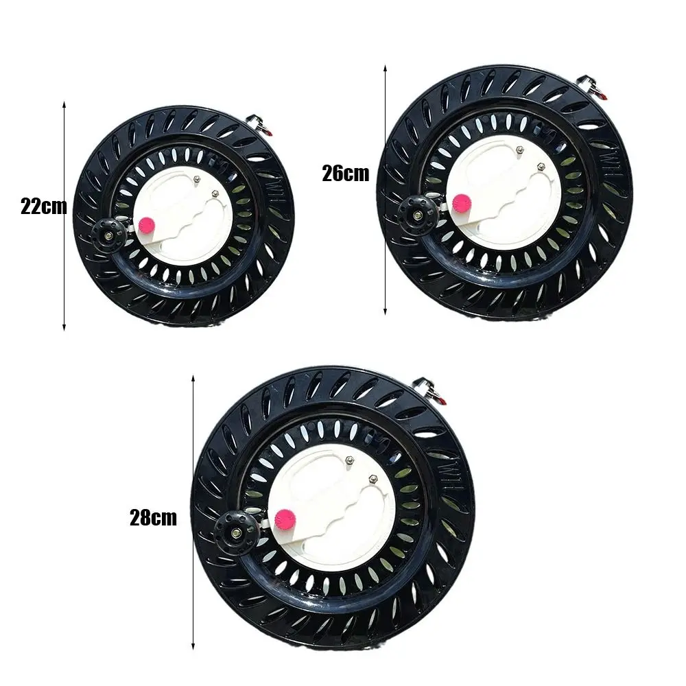 Durable 22/26/28cm Kite Reel 3 Shares Fishing Reel Adults Kite Reel ABS Kite Wheel Children/Adults